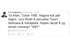 Kicauan SBY Bikin Gerah...