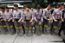 Sidang Ahok, Polisi...