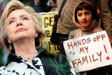 Hillary Dukung Demo...