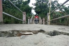 Jembatan Dongko di Demak,...