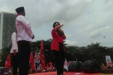 Megawati Hadiri Kampanye...