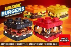 Menyantap Burger Berbentuk...