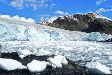 Huge Antarctic Glacier...