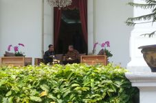 Jokowi dan SBY Santai...