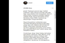 Klaim Bukan Musisi Istana,...