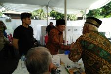 Selesai Mencoblos, Habibie...