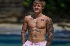 Justin Bieber Liburan...