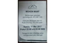 Ada Pengerjaan JPO,...