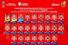 Spanyol Umumkan Skuat...