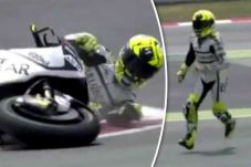 Kecelakaan Alvaro Bautista...