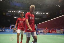Juara Bertahan Marcus/Kevin...