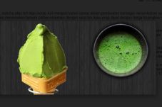 Es Krim Teh Hijau Hadir...