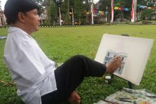 Pelukis Tunadaksa Sabar...