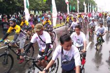 Peserta Gowes Pesona...