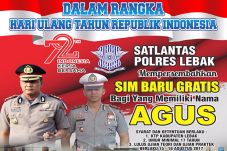 Polres Lebak Gratiskan...