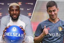 Hazard dan Bakayoko...