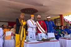 Hadiri HUT Toraja Utara,...