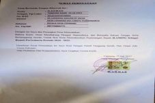Heboh, Surat Dukungan...
