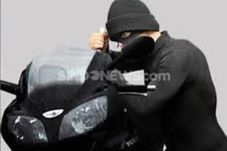 Nekat Curi Empat Motor...