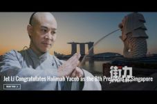 Jet Li Ucapkan Selamat...