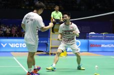 Penampilan Kevin/Marcus...