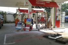 Dispenser SPBU Meledak...