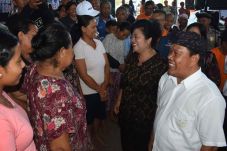 Pengungsi Gunung Agung...