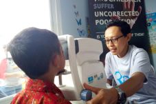 Ratusan Anak Ikut Periksa...