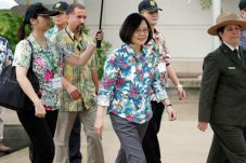 Presiden Taiwan Kunjungi...