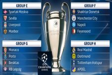 Grup E-H Liga Champions...