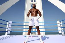 Latihan Anthony Joshua...