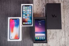 IPhone X vs LG V30,...