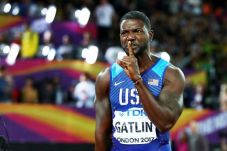 Justin Gatlin Tersandung...