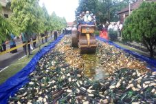 Polda Banten Gilas Belasan...