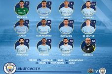 Starting XI Newcastle...