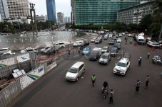 Larangan Motor di Thamrin...