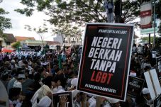 Ratusan Santri dan Ulama...