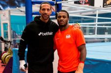 Rio Ferdinand Sparring...