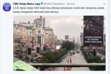 Banjir di Depan MOI...