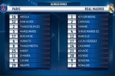 Susunan Pemain PSG vs...