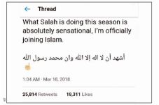 Salah Cetak Empat Gol,...