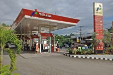 SPBU di Manado Lengang...