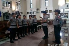 Amankan Paskah, Polrestabes...