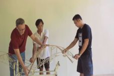 Motor Listrik dari Bambu...