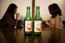 Minuman Soju Dicampur...