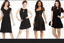 Puff Shoulder Dress...