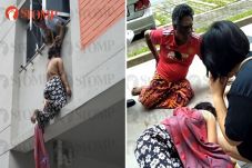 PRT asal Indonesia Jatuh...