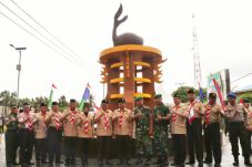 Tugu Pramuka Diresmikan...