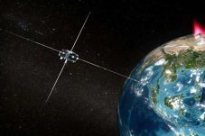 Satelit di Orbit 123...