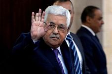 Presiden Palestina Mahmoud...